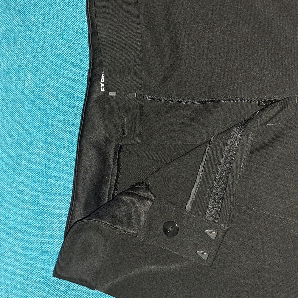 Express Womens Classic Black Dress Pants Size 12 Straight High Rise - Picture 5 of 7